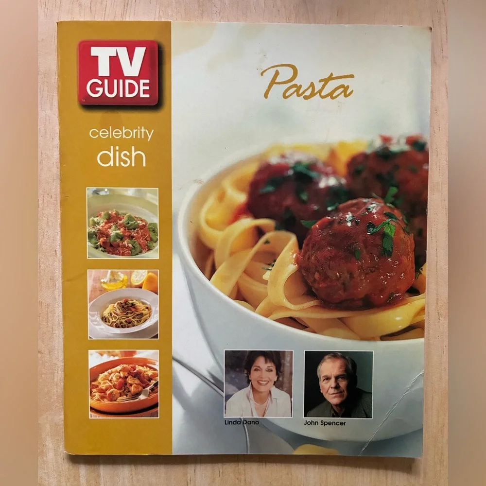 TV Guide 2004 Pasta Plus Two Celebrity Dish Recipes Paperback